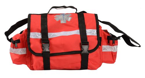 First responder paramedic rescue emt trauma bag red 17&#034;x 9&#034;x 7&#034; for sale