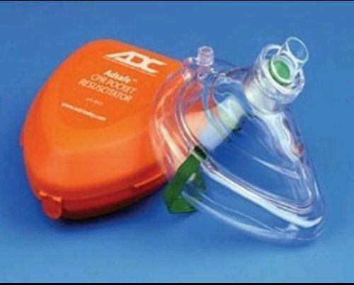 New adsafe cpr pocket resuscitator by adc ten (10)/cs for sale
