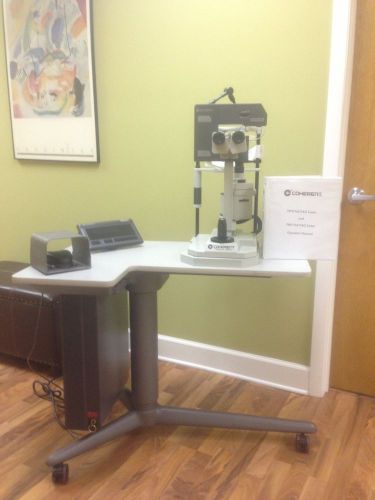 Refurbished coherent 7970 yag laser system w. table, new laser head and warranty for sale