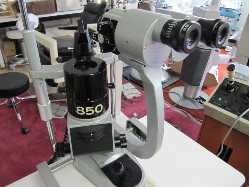 Burton model 850 slit lamp in good working condition for sale