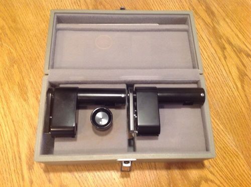 Haag-Streit AG Bern Corneal &amp; Anterior Measuring Devices I &amp; II W/ Eyepiece Case