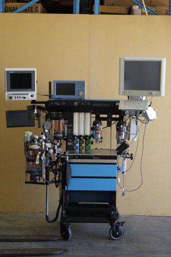 Draeger drager narkomed 2c anesthesia machine complete veterinary system for sale