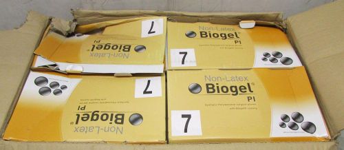 Lot of 200 Biogel Non-Latex PI Surgical Gloves  Size 7
