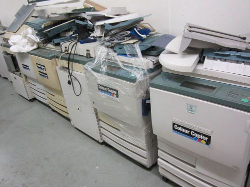 Lot of xerox docucolor 12 copiers printers scanners color copier for sale