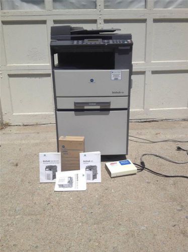 Minolta konica bizhub 181 copier copy scan print cd manual &amp; toner for sale