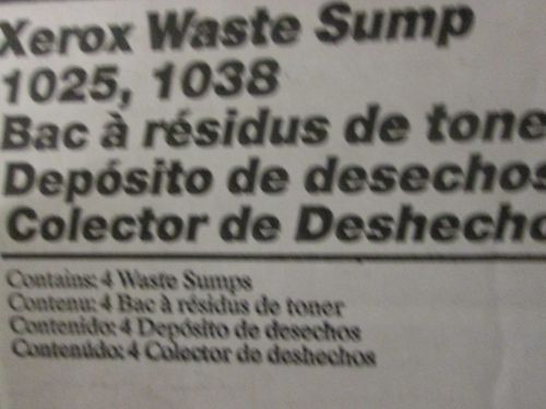 4Pack New Genuine Xerox Toner Waste Sumps 8R3605 Fit 1025 1038