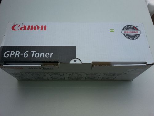 Genuine Canon GPR-6 Black Toner For iR 2200/2220/2800/3300/3320 OEM NIB!