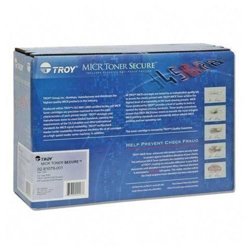 Troy high quality micr black toner cartridge - black - 10000 page (0281078001) for sale