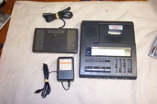 DICTAPHONE  by SONY model BM - 88 2 SPEED  transcriber w/pedal &amp; headset