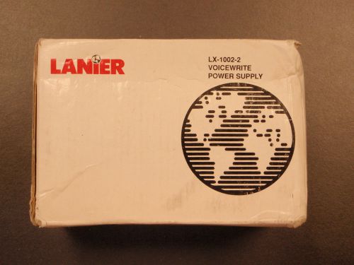 Lanier LX1002-2 AC adapter  123-2351 for use with Voicewriter EX stations