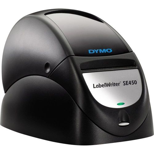 Dymo SE450 LabelWriter - Direct Thermal Printer - Monochrome - Black