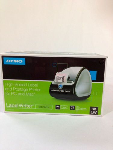 Brand New Dymo LabelWriter 450 High-Speed Turbo Label Thermal Printer