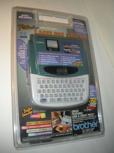 Brother PT-1700 Electronic Labeler
