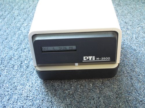Electronic Payroll Time Clock Pyramid Technologies LLC (PTI)  Model M3500