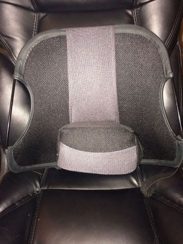 Homedics, Inc. Black Office Chair Back Support with built-in foam pad