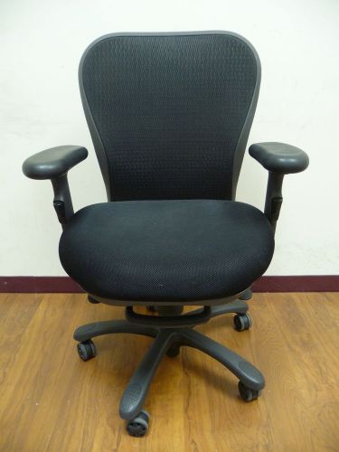 Nightingale &#034;cxo 6200&#034; graphite office chair #10667 for sale