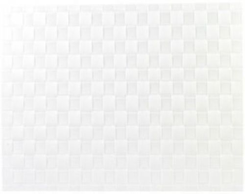 Saleen Woven Plastic Placemat - Snow White