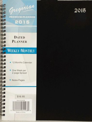 Dated Weekly/Monthly Planner 2015 (Spiral Bound)