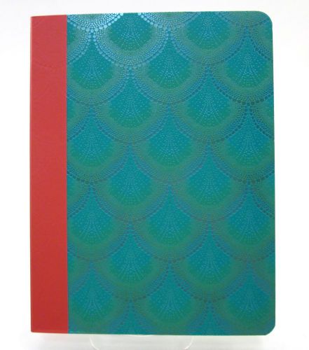 GRAPHIQUE de FRANCE NOTEBOOK ~ 88 LINED PAGES ~ SIZE 8.5 x 6.5 ~ TURQUOISE ~NEW