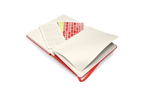 2015 moleskine 5&#034;x8.25&#034; weekly planner - hard cover - red for sale