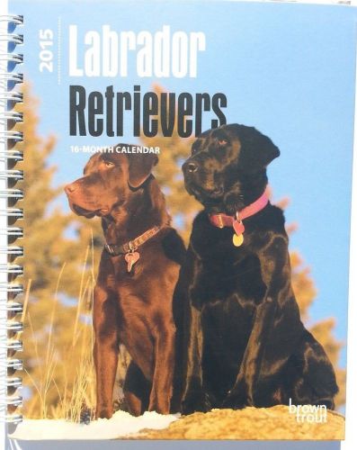 Labrador Retrievers 2015 Engagement Calendar &amp; Weekly Planner Quality QBR Dog