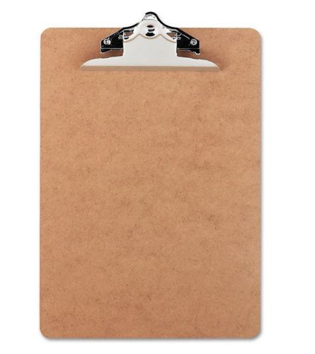 20 Brown Durable Hardboard Hard Board Clipboard Clip board by Office Impressions