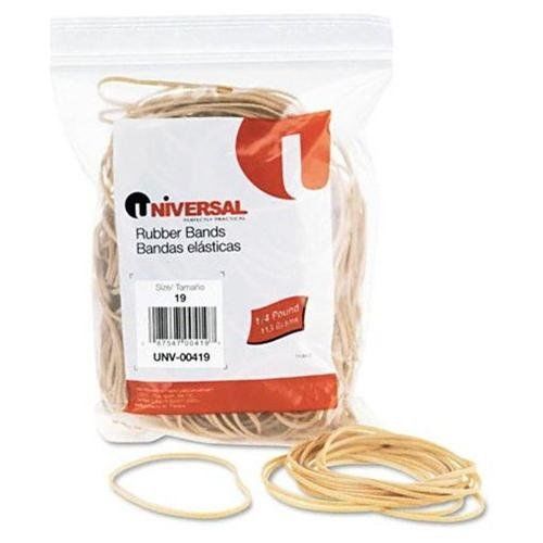 Universal Office Products 00419 Rubber Bands, Size 19, 3-1/2 X 1/16, 310