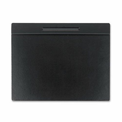 Rolodex Wood Tone Desk Pad, Black, 24 x 19 (ROL62540)