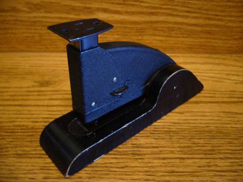 Vintage speed products co. stapler  model no. 3c wood base &amp; metal top  art deco for sale