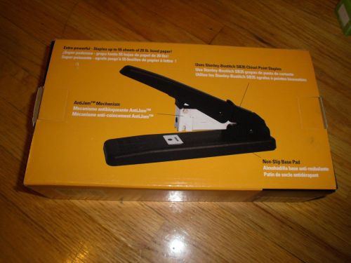 New stanley bostitch antijam sb35 heavy-duty personal stapler 60 sheets  03201 for sale