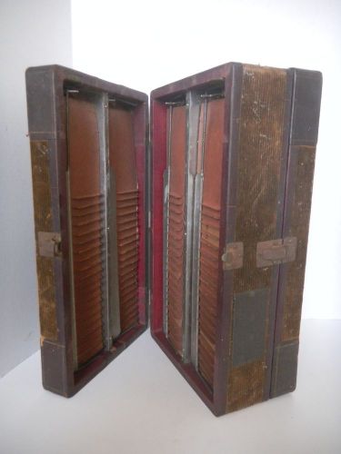 Antique/VTG Recapitulator American Sales Book Co File Cabinet/Receipt