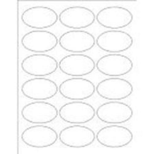 Avery Oval Labels 18 per sheet 180 Count