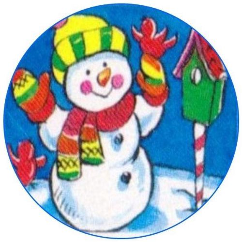 30 Personalized Christmas Snowman Return Address Labels Gift Favor Tags  (sn10)