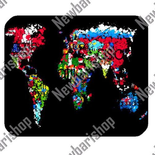 New World Map2 Custom Mouse Pad Anti Slip Great for Gift