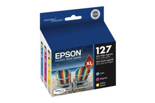 Epson DURABrite T127520 Ultra 127 Extra High-capacity Inkjet Cartridge Color Mul