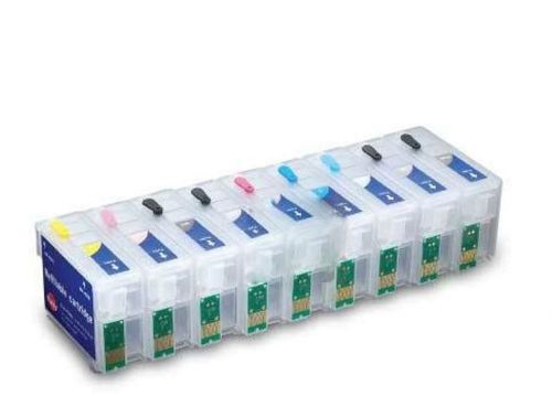 COMPLETE SET! Epson R3000 9 x Cleaning UNBLOCK UNCLOG Ink Cartridges T157