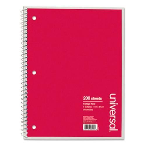 Universal Office Products 66500 Wirebound Notebook, 8-1/2 X 11, College Ruled,