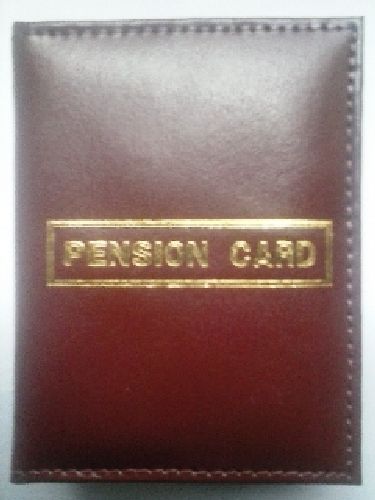 Grandpa &amp; Grandma Faux Leather Pension Travel &amp; Bank Card Wallet XMAS