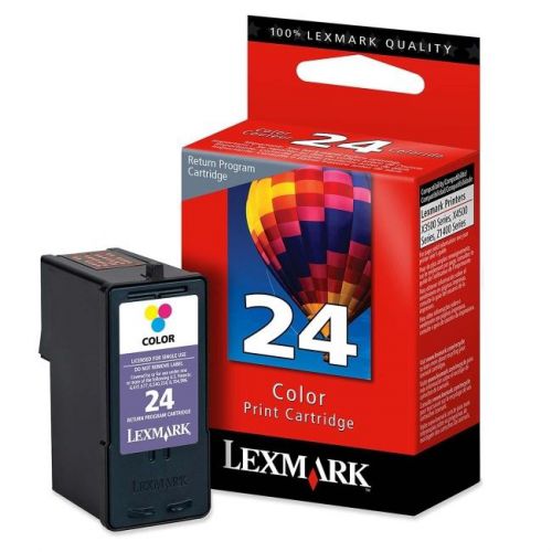 Lexmark supplies 18c1524 no 24 color return prog for sale