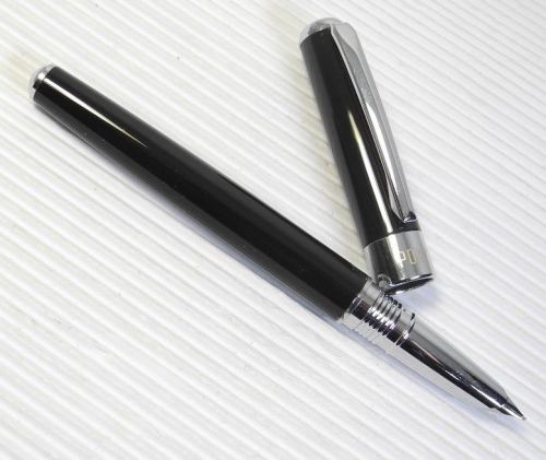 POKY F 400 Fountain Pen BLACK free 5 JINHAO HIGH QUALITY cartridges BLACK ink