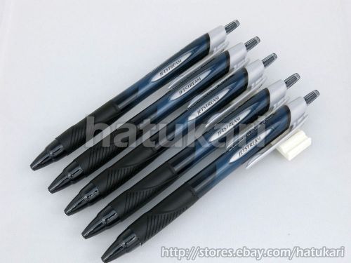 5pcs SXN-150-38 Black 0.38mm / Jetstream Standard Ballpoint Pen / Uni-ball