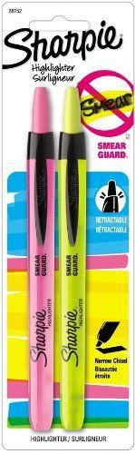 Sharpie accent retractable highlighter - chisel marker point style - (san28152) for sale