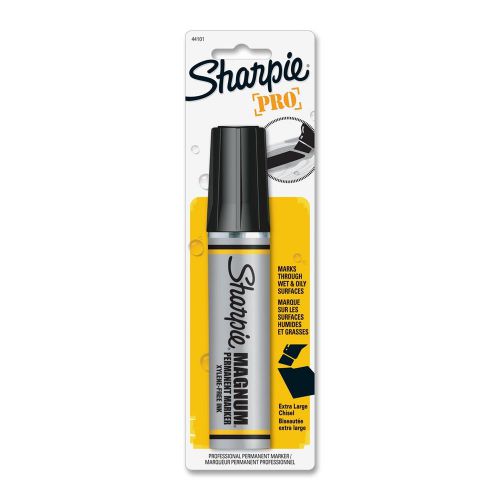 Sharpie Magnum Permanent Marker 5/8&#034; Chisel Tip Black