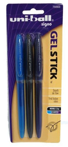 12 Uni-Ball Signo Gel Stick Assorted Gel Pens New