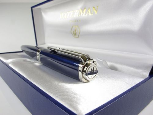 Waterman Exception Bleistift 0,5, blau mit silberfarbenen Clip, neuwertig
