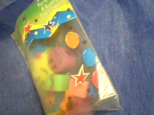 Party Pack 8 Pencil Toppers by Moon Products, Inc. NWOT