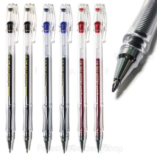 Monami Jeller pen,Gel ink Roller Ball  pen,Mix - 12 Count (red-4,Blue-4,Black-4)
