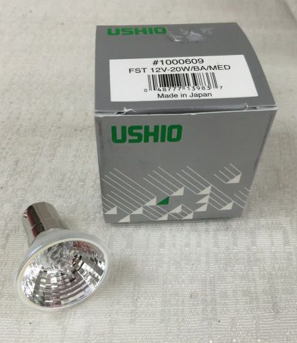 USHIO 1000609 FST 12V 20W BA/MED Projector lamp NOS