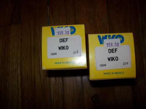 2 nos projector bulb/lamp def 21 volt 150 watt 15 hours  movie for sale