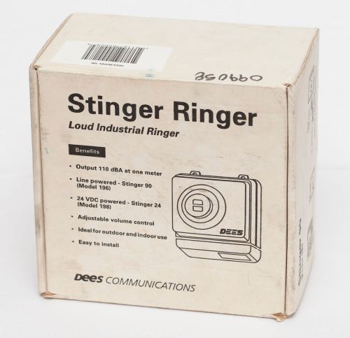 Dees stinger ringer stinger 90 loud industrial ringer model 196 for sale